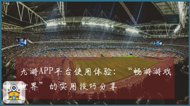 九游APP平台使用体验：“畅游游戏世界”的实用技巧分享